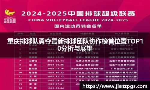 重庆排球队勇夺最新排球团队协作榜首位置TOP10分析与展望