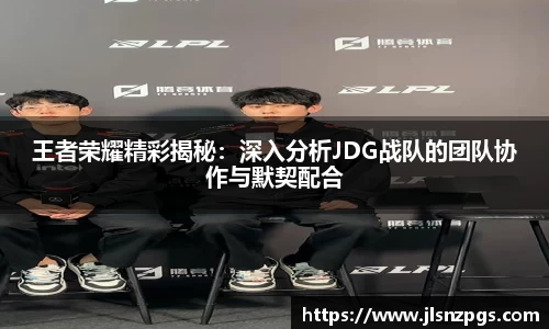 王者荣耀精彩揭秘：深入分析JDG战队的团队协作与默契配合